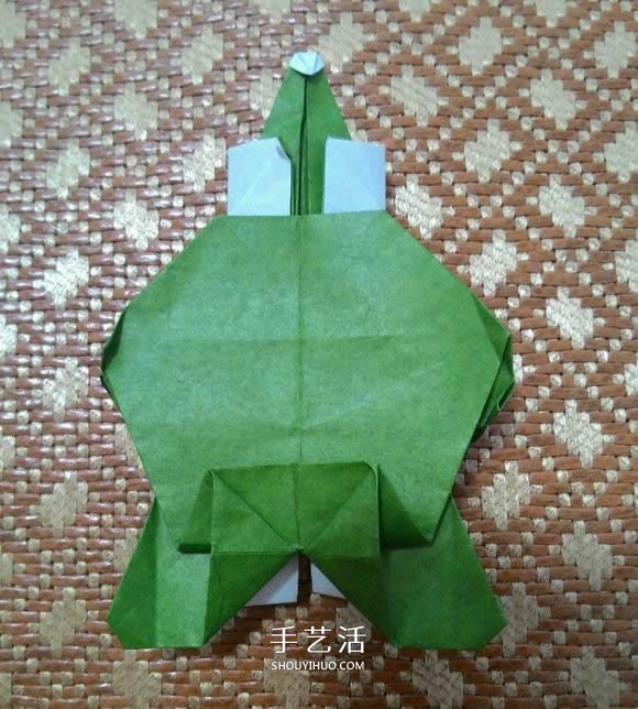 圣誕老人折紙步驟圖解 紙折圣誕老人怎么折 -  itrip.net.cn