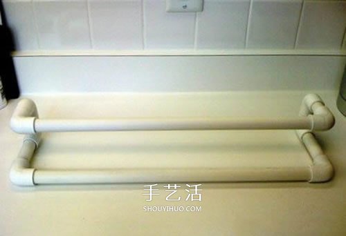 PVC管制作鞋架的方法 自制PVC管鞋架圖解 -  itrip.net.cn