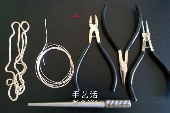 情人節(jié)心動項(xiàng)鏈DIY 金屬絲制作愛心項(xiàng)鏈墜 -  itrip.net.cn