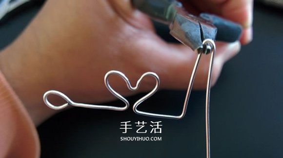 情人節(jié)心動項(xiàng)鏈DIY 金屬絲制作愛心項(xiàng)鏈墜 -  itrip.net.cn