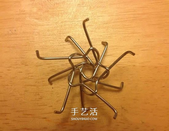 長尾票夾做立體五角星 DIY票夾五角星圖解 -  itrip.net.cn