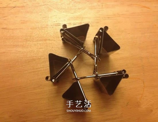 長尾票夾做立體五角星 DIY票夾五角星圖解 -  itrip.net.cn