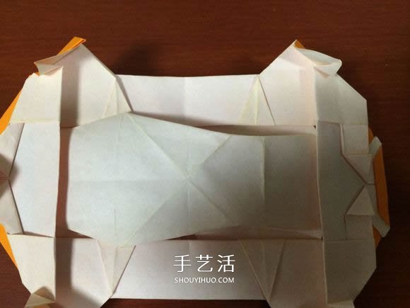 復雜立體跑車的折法 詳細折紙跑車圖解步驟 -  itrip.net.cn