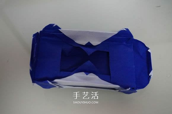 復雜立體跑車的折法 詳細折紙跑車圖解步驟 -  itrip.net.cn