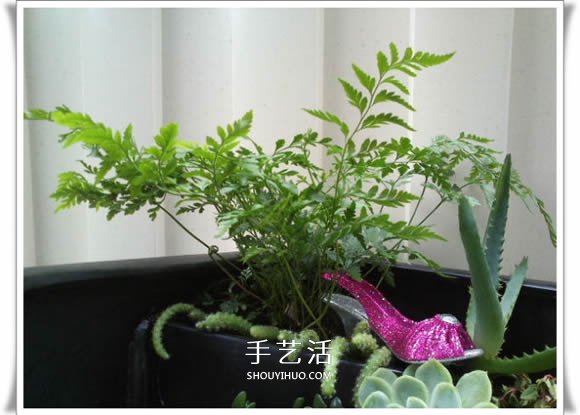 破花盆變盆景的方法 DIY破花盆盆景小制作 -  itrip.net.cn
