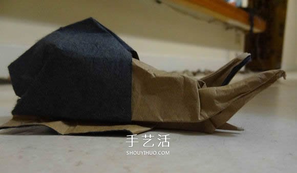立體蝸牛的折紙方法 折疊蝸牛的簡(jiǎn)單圖解 -  itrip.net.cn