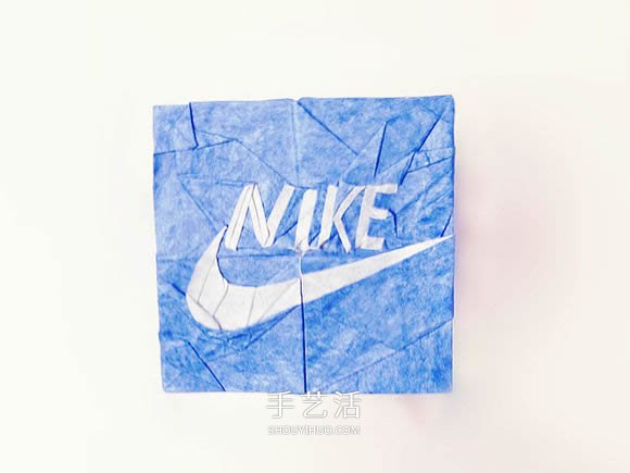 耐克標志的折紙方法 怎么折NIKE標志的圖解 -  itrip.net.cn