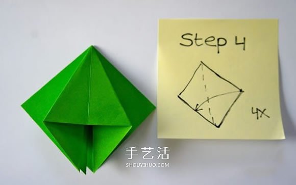 怎樣折立體圣誕樹圖解 兒童立體圣誕樹的折法 -  itrip.net.cn