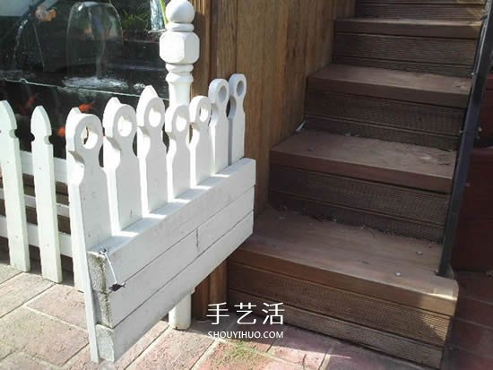 自制園藝小圍欄的方法 木板園藝圍欄DIY教程 -  itrip.net.cn