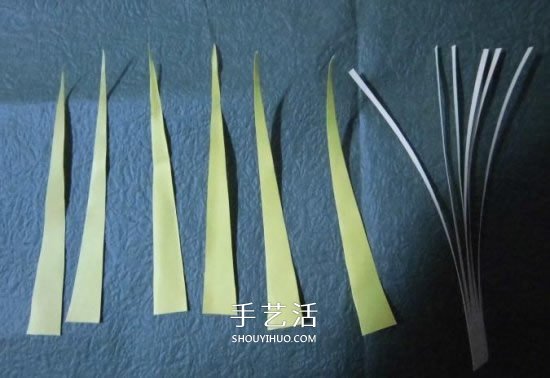 鐵炮百合的折紙過程圖解 手工折鐵炮百合步驟 -  itrip.net.cn