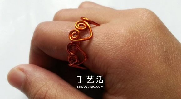 情人節(jié)送女友的心連心戒指DIY制作圖解 -  itrip.net.cn