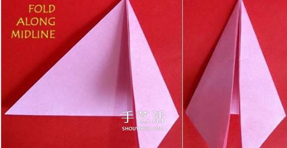 手工海棠花的折法圖解 折紙海棠花的方法步驟 -  itrip.net.cn
