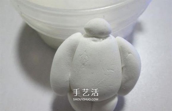 手工制作粘土大白圖解 超輕粘土大白DIY教程 -  itrip.net.cn