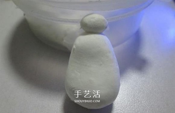 手工制作粘土大白圖解 超輕粘土大白DIY教程 -  itrip.net.cn