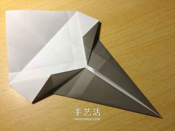 挖土機(jī)的折紙方法圖解 手工挖掘機(jī)的折法過(guò)程 -  itrip.net.cn