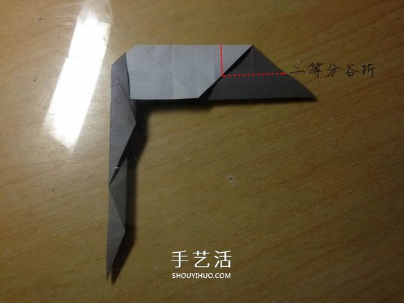 挖土機(jī)的折紙方法圖解 手工挖掘機(jī)的折法過(guò)程 -  itrip.net.cn