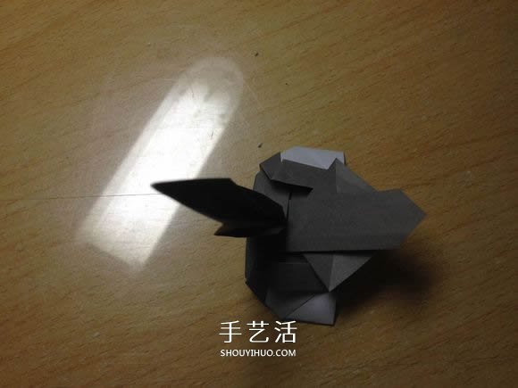 挖土機(jī)的折紙方法圖解 手工挖掘機(jī)的折法過(guò)程 -  itrip.net.cn