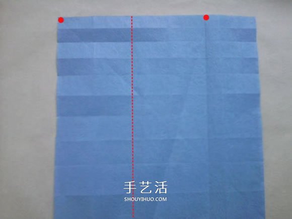 玫瑰花的折紙步驟圖解 手揉紙折25瓣玫瑰花 -  itrip.net.cn