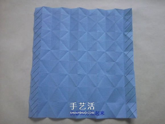 玫瑰花的折紙步驟圖解 手揉紙折25瓣玫瑰花 -  itrip.net.cn