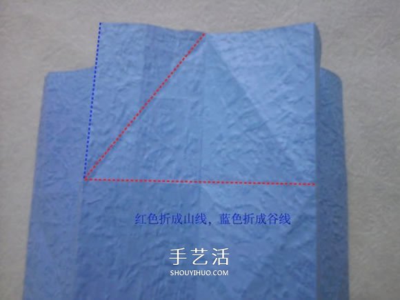 玫瑰花的折紙步驟圖解 手揉紙折25瓣玫瑰花 -  itrip.net.cn