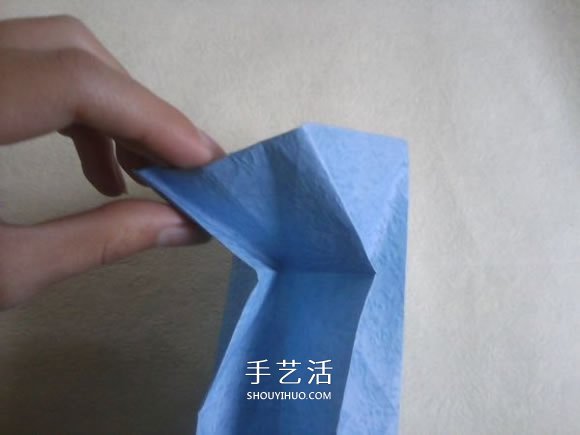 玫瑰花的折紙步驟圖解 手揉紙折25瓣玫瑰花 -  itrip.net.cn