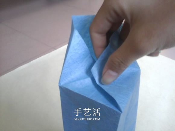 玫瑰花的折紙步驟圖解 手揉紙折25瓣玫瑰花 -  itrip.net.cn