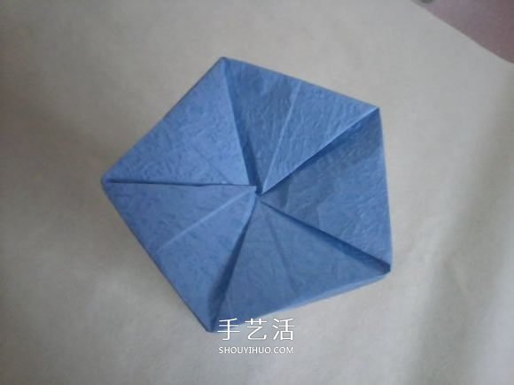 玫瑰花的折紙步驟圖解 手揉紙折25瓣玫瑰花 -  itrip.net.cn