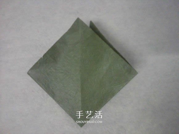 玫瑰花的折紙步驟圖解 手揉紙折25瓣玫瑰花 -  itrip.net.cn