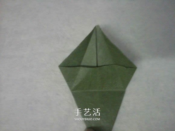 玫瑰花的折紙步驟圖解 手揉紙折25瓣玫瑰花 -  itrip.net.cn