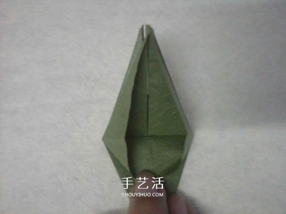 玫瑰花的折紙步驟圖解 手揉紙折25瓣玫瑰花 -  itrip.net.cn