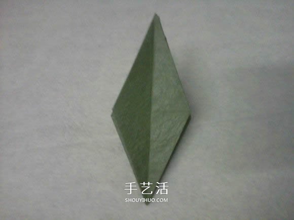玫瑰花的折紙步驟圖解 手揉紙折25瓣玫瑰花 -  itrip.net.cn