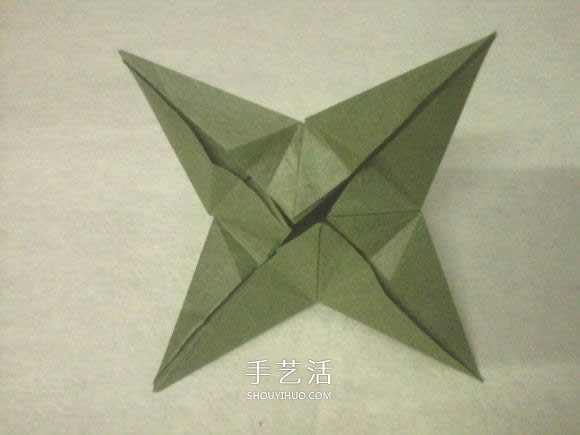 玫瑰花的折紙步驟圖解 手揉紙折25瓣玫瑰花 -  itrip.net.cn