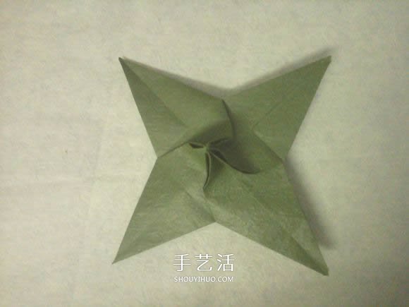 玫瑰花的折紙步驟圖解 手揉紙折25瓣玫瑰花 -  itrip.net.cn