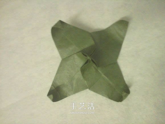 玫瑰花的折紙步驟圖解 手揉紙折25瓣玫瑰花 -  itrip.net.cn