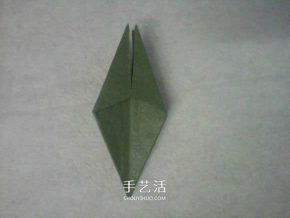 玫瑰花的折紙步驟圖解 手揉紙折25瓣玫瑰花 -  itrip.net.cn