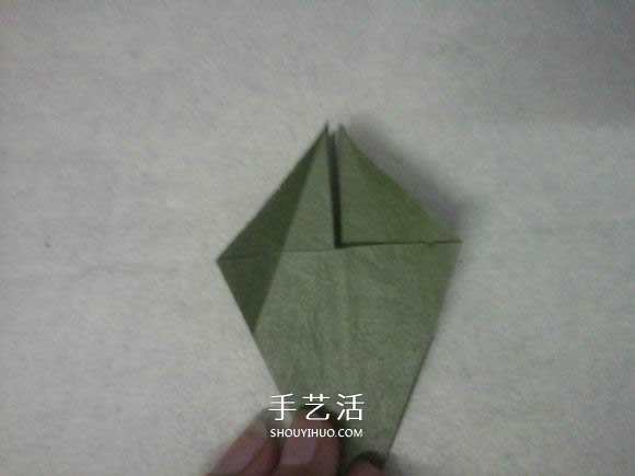 玫瑰花的折紙步驟圖解 手揉紙折25瓣玫瑰花 -  itrip.net.cn