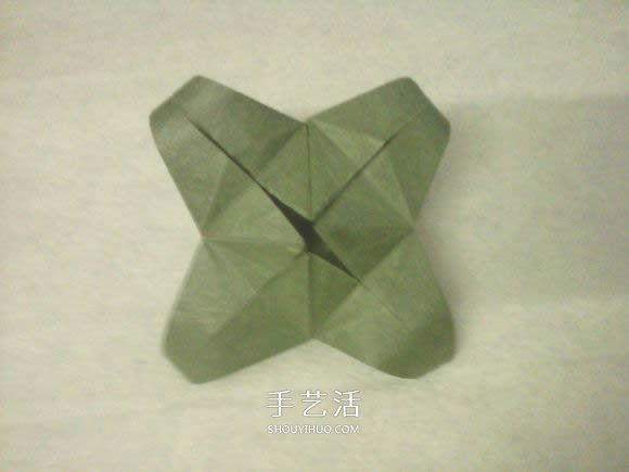 玫瑰花的折紙步驟圖解 手揉紙折25瓣玫瑰花 -  itrip.net.cn