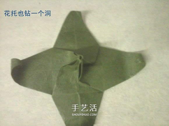 玫瑰花的折紙步驟圖解 手揉紙折25瓣玫瑰花 -  itrip.net.cn