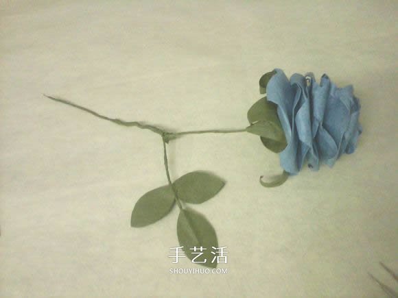 玫瑰花的折紙步驟圖解 手揉紙折25瓣玫瑰花 -  itrip.net.cn