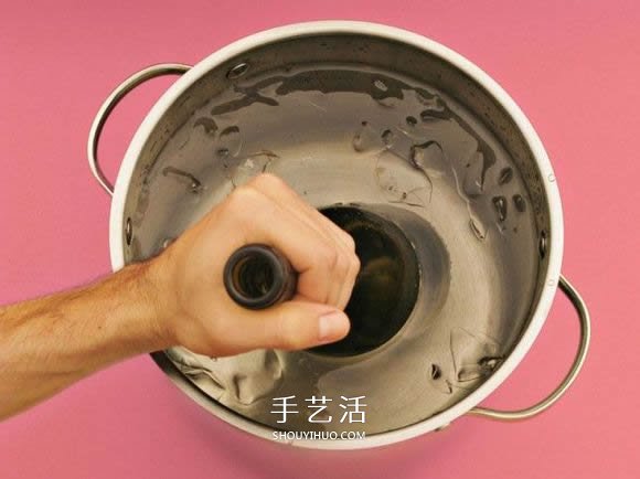 紅酒瓶子廢物利用 DIY手工制作漂亮的酒杯 -  itrip.net.cn