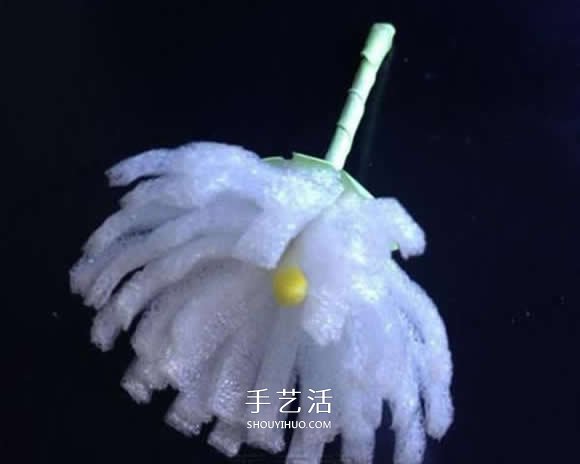 泡沫紙手工制作菊花 簡(jiǎn)單泡沫紙菊花的做法 -  itrip.net.cn