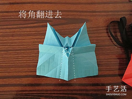 骷髏頭的折紙方法圖解 怎么折骷髏頭的過(guò)程 -  itrip.net.cn