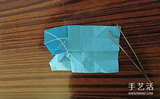 骷髏頭的折紙方法圖解 怎么折骷髏頭的過(guò)程 -  itrip.net.cn