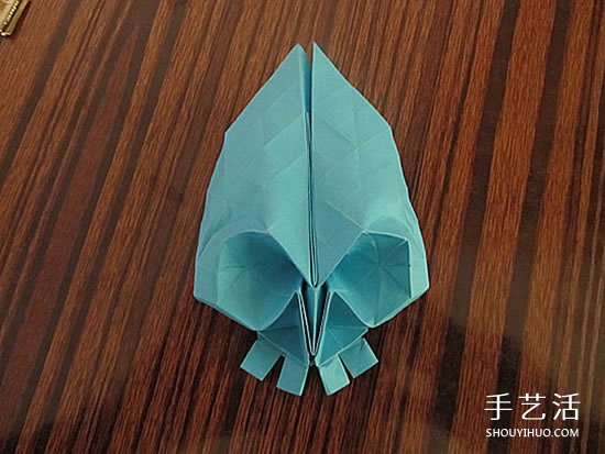 骷髏頭的折紙方法圖解 怎么折骷髏頭的過(guò)程 -  itrip.net.cn