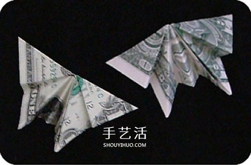 美元折紙蝴蝶圖解教程 怎么用美元紙幣折蝴蝶 -  itrip.net.cn