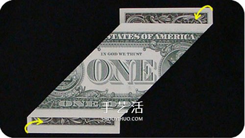 美元折紙蝴蝶圖解教程 怎么用美元紙幣折蝴蝶 -  itrip.net.cn