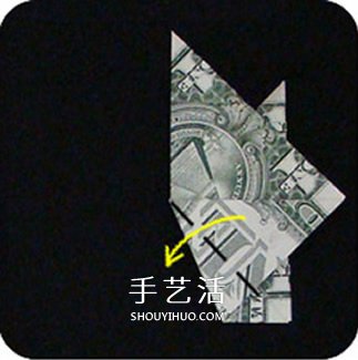 美元折紙蝴蝶圖解教程 怎么用美元紙幣折蝴蝶 -  itrip.net.cn