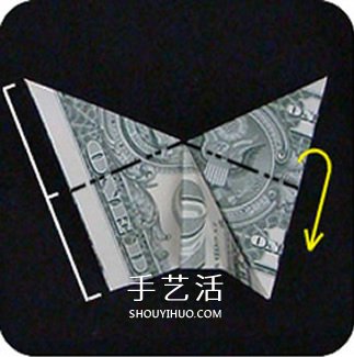 美元折紙蝴蝶圖解教程 怎么用美元紙幣折蝴蝶 -  itrip.net.cn