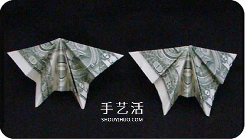 美元折紙蝴蝶圖解教程 怎么用美元紙幣折蝴蝶 -  itrip.net.cn