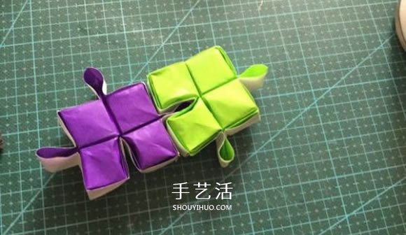 拼圖零片的折紙方法 手工折紙拼圖的圖解教程 -  itrip.net.cn